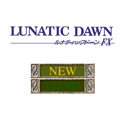 Lunatic Dawn FX Title Screen
